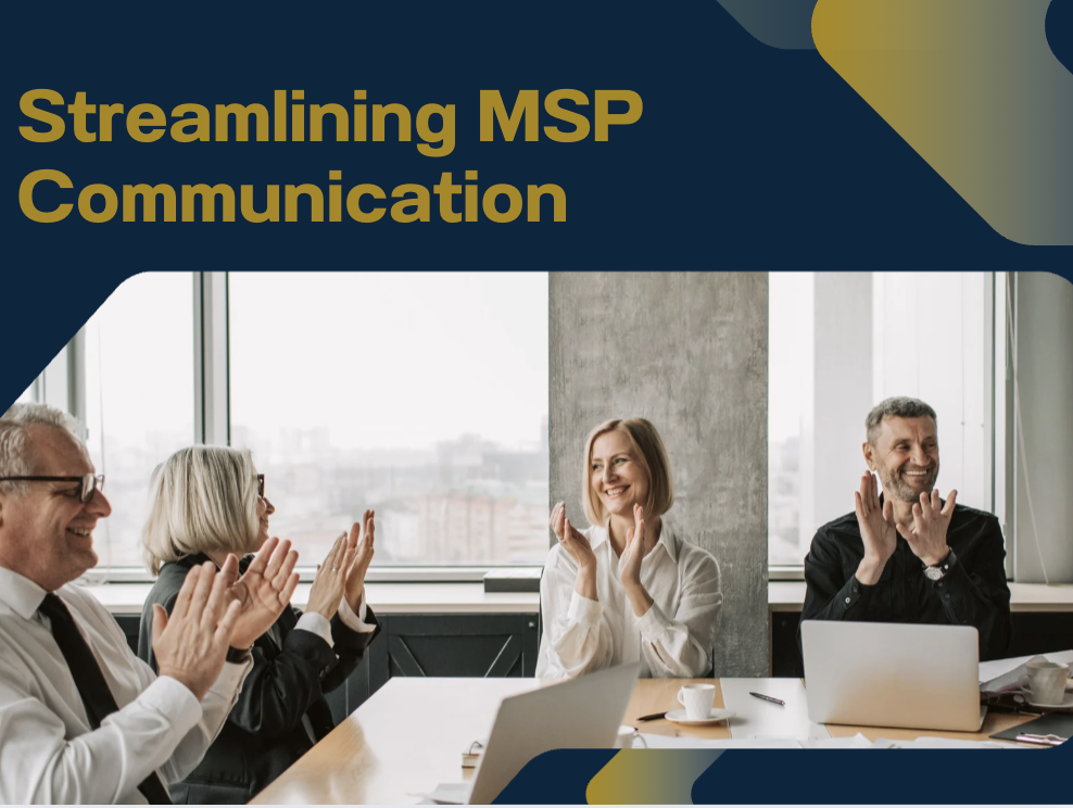 Streamlining msp Communication