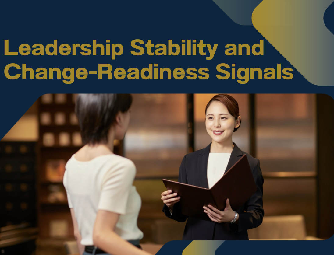 Leadership Stability and Change-Readiness Signals
